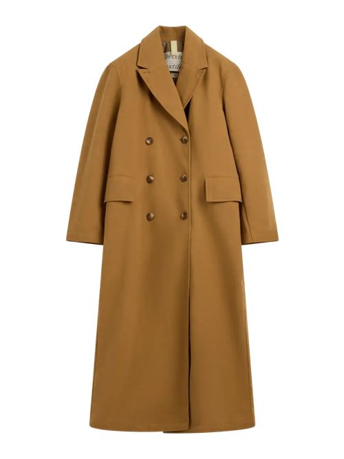 OLIVE COAT FAUX 