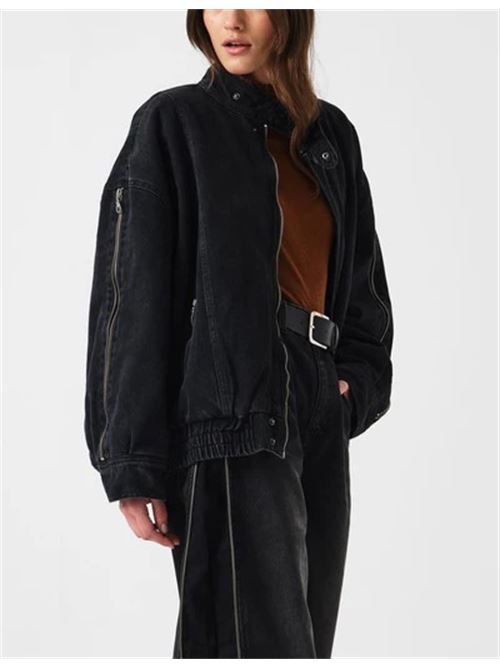 GIACCA OVERSIZE CON ZIP JUNO IN FAIRBANKS