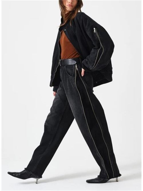 GIACCA OVERSIZE CON ZIP JUNO IN FAIRBANKS