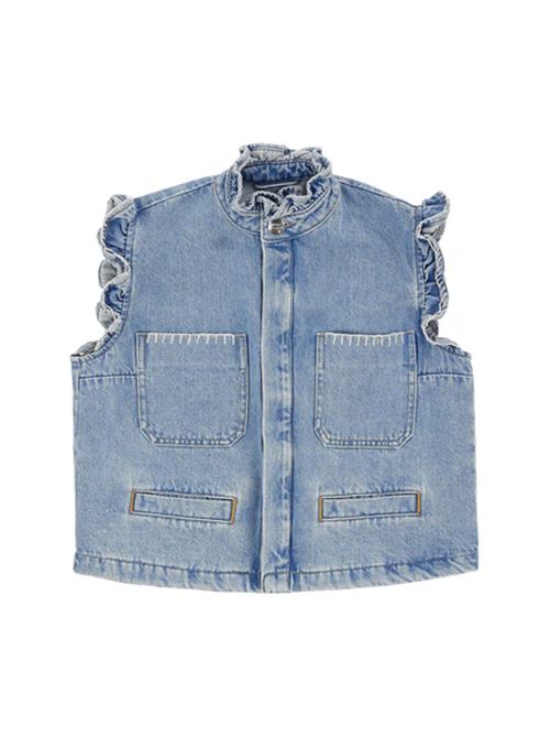 PABLO VEST IN DENIM RODEO