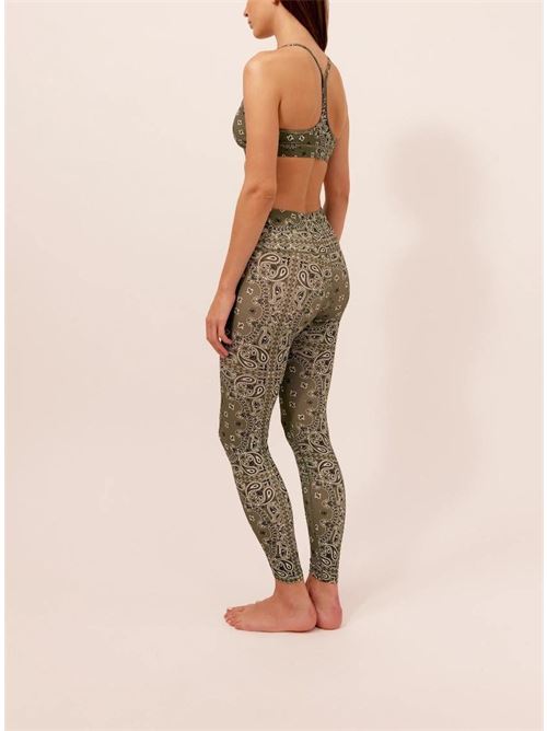 LEGGINGS YOGA BANDANA KAKI