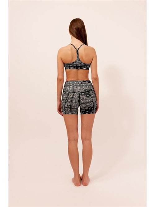 SHORT YOGA BANDANA BLACK