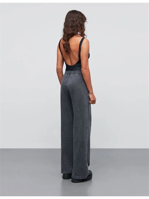 PANTALONI LOTTI IN COTONE COMPATTO