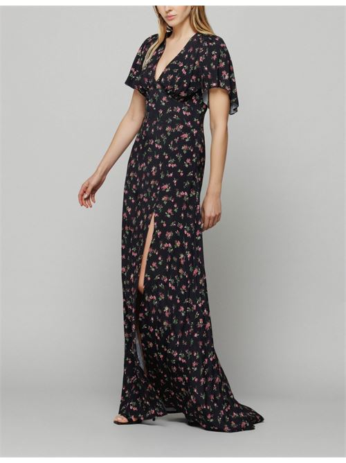 ALMA - abito lungo con scollatura a v • Saint tropez noir