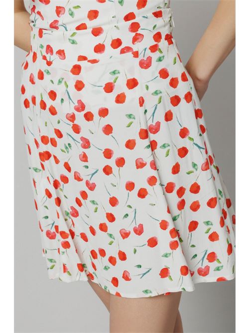 KATE - gonna corta svasata • Cerises creme