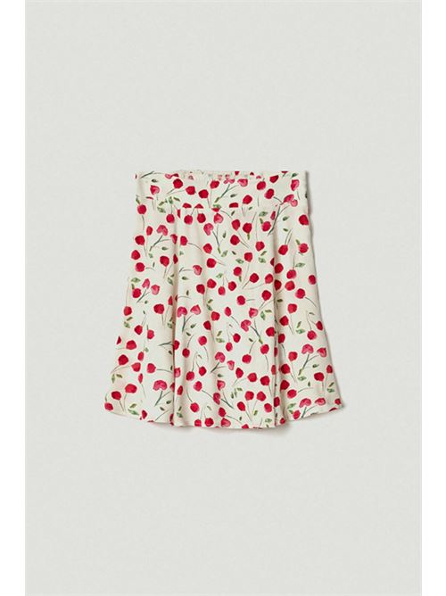 KATE - gonna corta svasata • Cerises creme